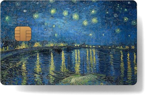 ملصق بطاقة ائتمان Van Gogh Sunflower، ملصق جلد البطاقة لـ EBT، الائتمان، الخصم، بطاقة ائتمان قسيمة الطعام، النقل، غطاء جلد بطاقة المفتاح، in Saudi Arabia