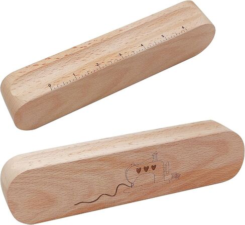 Fbshicung Seam Roller Beech Wood Tailors Clapper Seam Flattening Tool and Point Tuner Tools for Quilting, Sewing, Print, Wallpaper in Saudi Arabia