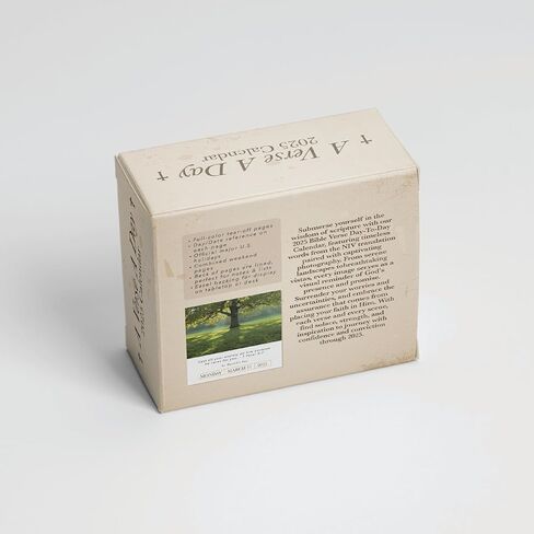 Hannah Faith A Bible Verse A Day 2025 Calendar | 300+ Christian Verses from the NIV Bible to Inspire Your Daily Devotional, Positive Motivational Religious Daily Verses for Men & Women in Saudi Arabia