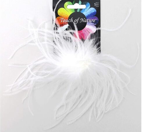 Touch of Nature 40327 Ostrich/Fluffy Clip, 4-Inch, Hot Pink in Kuwait