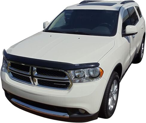 غطاء فتحة التهوية التلقائي [AVS] Bugflector II / غطاء محرك السيارة | يناسب 2011 - 2024 دودج دورانجو، قطعة واحدة. | الدخان الداكن - 25134 in Saudi Arabia
