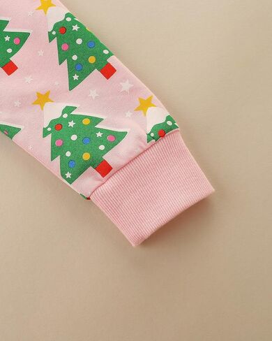 Mrocioa Toddler Girls Sweatshirt Holiday Sweater Reindeer Shirt Kids Xmas Pullover Sweater Tops 2-7T in Kuwait