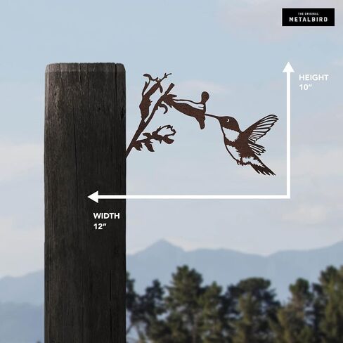 Bald Eagle - Outdoor Tree Ornaments in Corten Steel - Metal Art Proudly Made in America in Saudi Arabia