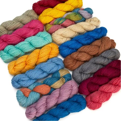 100% Baby Alpaca Yarn Wool Set of 3 Skeins Bulky Weight - Made in Peru - Heavenly Soft and Perfect for Knitting and Crocheting (Black, Bulky) in Kuwait