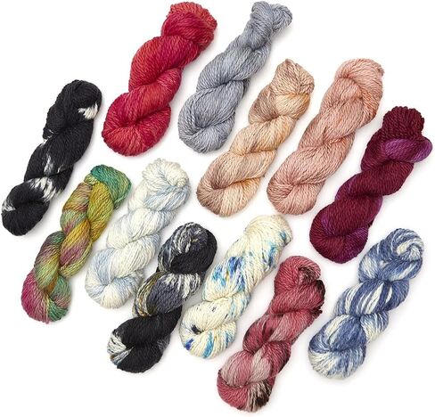 100% Baby Alpaca Yarn Wool Set of 3 Skeins Bulky Weight - Made in Peru - Heavenly Soft and Perfect for Knitting and Crocheting (Black, Bulky) in Kuwait