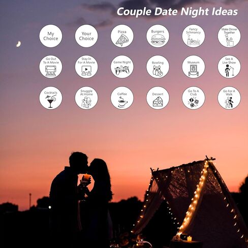 4PCS Date Night Dice Christmas Stocking Stuffers for Adults Stocking Stuffers for Women Men White Elephant Gifts Gag Gift 50th 11th Anniversary Steel Gift Couple Games for Date Night Wedding Valentine in Kuwait