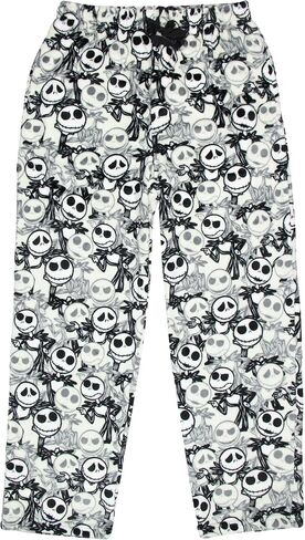 Men's Pajama Pants Soft Plush Fleece Graphic Print with Adjustable Elastic Waistband and Side Pockets in Kuwait