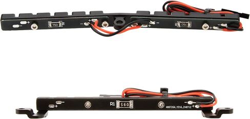 MEUS سباق RC LED أضواء سقف ضوء بار الذيل مجموعة إضاءة ل Vanquish H10 البصرية سباركو يوكوهاما RTR 1/10 RC الزاحف ترقيات أجزاء in Kuwait