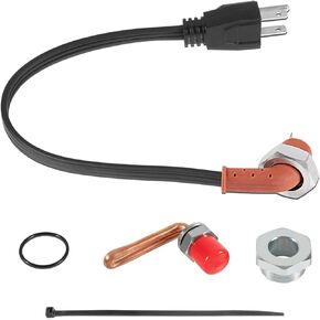 Replace for DZ102076 RE227949 Engine Coolant Heater Kit, Engine Block Heater Kit with Power Cord Fits for John Deere Tractors