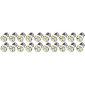 cciyu BA9S 2835-3-SMD Instrument Panel Gauges Clock Ash Tray Light Bulb 53 57 216 293 Fits Replacement fit for 1974 Volvo/Pontiac/Plymouth/Oldsmobile/Buick,20Pack