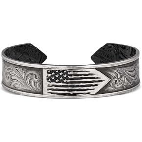 Montana Silversmiths American Made Strength Cuff Bracelet