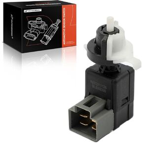 A-Premium Brake Light Switch Lamp Compatible with Hyundai Elantra 2011-2013, Sonata 2010-2013, Santa Fe 2013, Accent 2011-2014, Azera, Elantra GT & Kia Optima, Rio 2011-2015, Cadenza 2014, 4 Pins