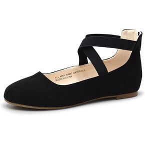 FLYFUPPY Girls Dress Shoes Mary Jane Shoes for Girl Ballet Flats with Ankle Strap