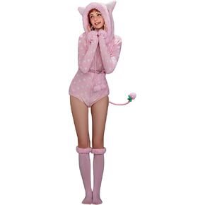 Strawberry Shortcake Womens Bodysuit Onesie Pajama Strawberry Crunch Ice Cream Onesie