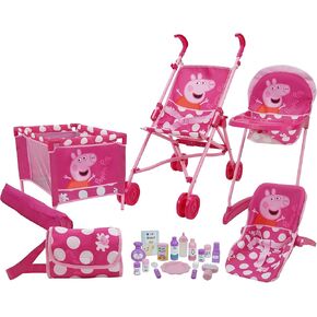 509 Peppa Pig 21 Piece Doll Play Set