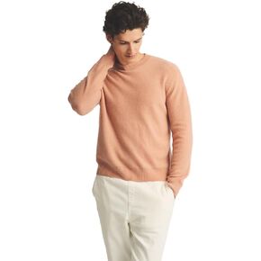 Men's Lightweight Reversible Cashmere Crewneck Sweater