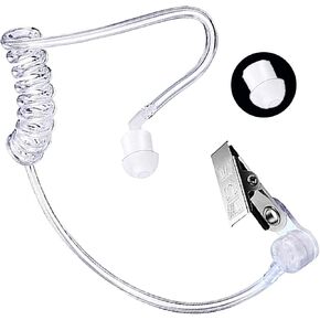 Spy Earpiece Secret-Service-Costume, Fake Earpiece for Men-in-Costume-Black/FBI/Secret Agent/MIB/Secret Service/Security Guard Costumes Accessories for Kids