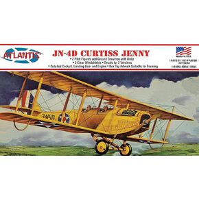 ATLANTIS TOY & HOBBY INC. Curtiss Jenny JN-4 Airplane 148 AANL534 Plastic Models Other Misc