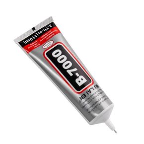 B-7000 liquid stitch fabric glue，fabric shoes leather jewelry，B7000 glue clear with precision tip for permanent glue for metal and stone rhinestones for crafting Phone Repair（110ml/3.7fl.oz）