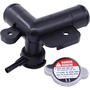ApplianPar Radiator Coolant Reservoir Tank Filler Neck Pipe with Cap for Sentra Nissan 1.8 2013-2019