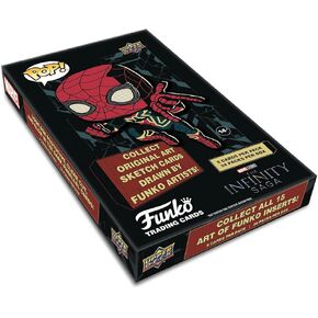 Funko POP! Marvel Studios Trading Card Box by UCC Distributing - Collectible Cards with Original Funko sketches from The MCU Infinity Saga - 24 Factory Sealed Packs Per Box - 8 Cards Per Pack