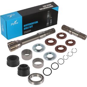 Front Differential Axle Intermediate Shaft Inner Shaft Kit Replacement for 2012-2021 Dodge Ram 1500 Part# 68146594AB, 68146594AA, 68257420AF, 68257421AF, 68257422AF, 722N695BK