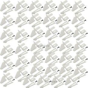 50Sets Control Horns 21x10 mm and Clevis Kit Compatible with RC Airplane Plane Boat Replacement