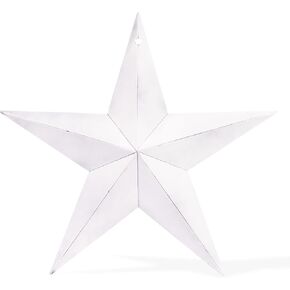 Hearthside Collection Metal Barn Star, 8" x 8", Black