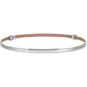 JASGOOD Women's Skinny Leather Belt Ladies Thin Waist Belt for Dress with Metal Buckle