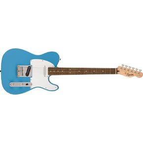جيتار كهربائي Squier Sonic Telecaster، مع ضمان لمدة عامين، أسود، لوحة أصابع خشب القيقب