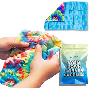 Fidget Marble Maze Mat by Lakikid: Sensory Fidget Toys for All Ages Perfect Fidget Toys for Anxiety & Stress Relief, Improve Concentration & Focus, 9"x6"