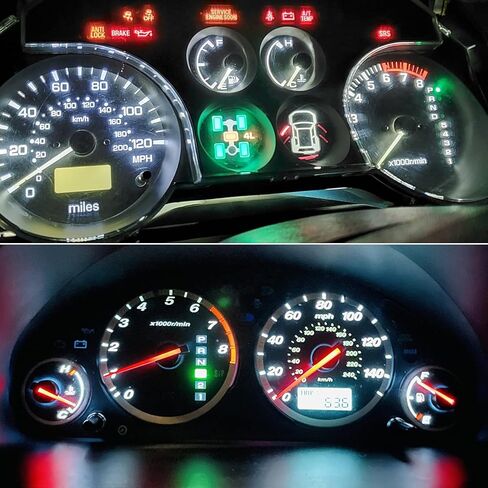 Bright White T5 2721 37 70 286 Wedge PC74 PC37 74 Led Bulb Dash Lights with Twist Lock Socket for Instrument Panel Gauge Light Kits Cluster Shift Indicator Bulbs Pack of 20 in Kuwait