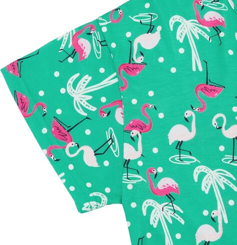 Century Star 2 Pack: Summer Pajama Sets for Women Soft Pjs 2 Piece Lounge Sleepwear Set Short Sleeve Capri Pajamas Sets in Saudi Arabia
