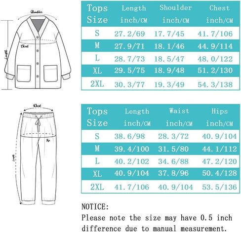 HEARTNICE Women Fuzzy Pajama Set Warm Fluffy Long Sleeve Sleepwear Plush Loungewear Thermal Nightwear with Pockets in Saudi Arabia