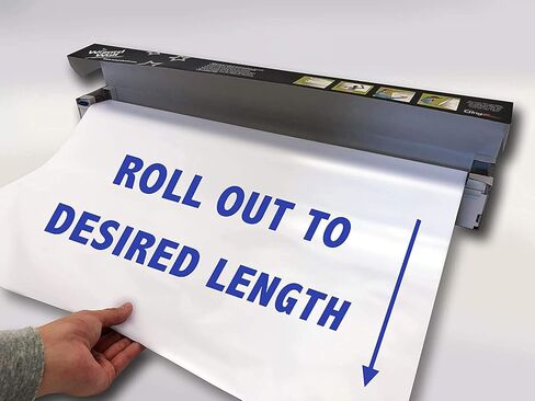 إعادة ملء السبورة البيضاء بشكل فوري، سطح قابل للمسح الجاف وقابل لإعادة تعيين موضعه، لفة مقاس 27.5 بوصة × 40 بوصة in Kuwait