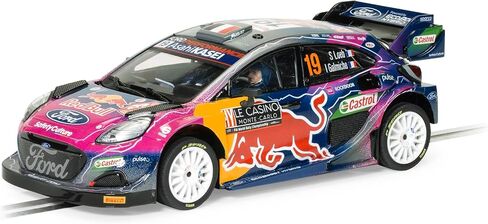 Scalextric Ford Puma WRC All-Wheel Drive Redbull #19 Sebastian Loeb 1:32 Slot Race Car C4448 in Saudi Arabia