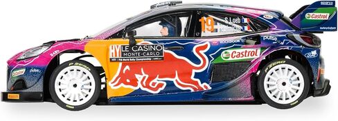 Scalextric Ford Puma WRC All-Wheel Drive Redbull #19 Sebastian Loeb 1:32 Slot Race Car C4448 in Saudi Arabia