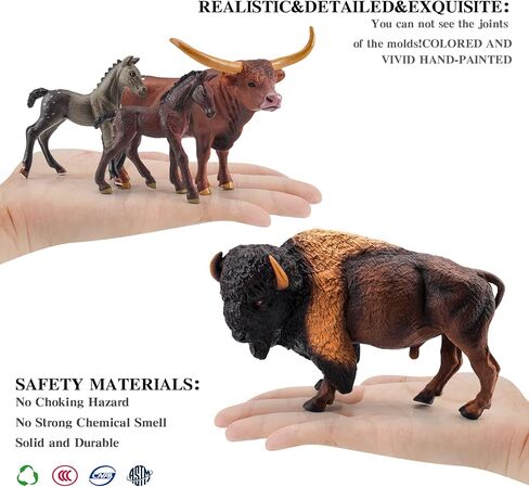 LC JoyCre Cows Figure Toys 15PCS Calves Figurines Set for Toddlers Realistic Holstein Cow Figures for Kids Simmental Cows Swiss Calf Highland Calf Figurine Birthday Cake Topper in Saudi Arabia