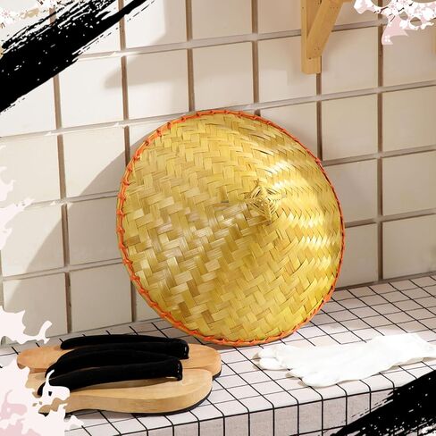 3 قطع من إكسسوارات زي الساموراي الياباني، قباقيب خشبية يابانية مع جوارب تابي وقبعة ساموراي للرجال والنساء in Kuwait