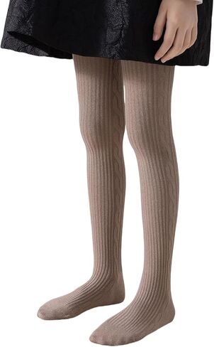 BINIDUCKLING Baby & Toddler Cable Kit Tights for Girls 6 Months - 8 Years in Saudi Arabia