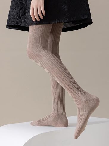 BINIDUCKLING Baby & Toddler Cable Kit Tights for Girls 6 Months - 8 Years in Saudi Arabia
