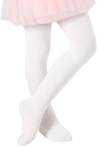 Century Star 4 Pairs Tights for Girls Ballet Tights Dance Toddler Tights Girls Stockings School Uniform Kids Leggings in Saudi Arabia