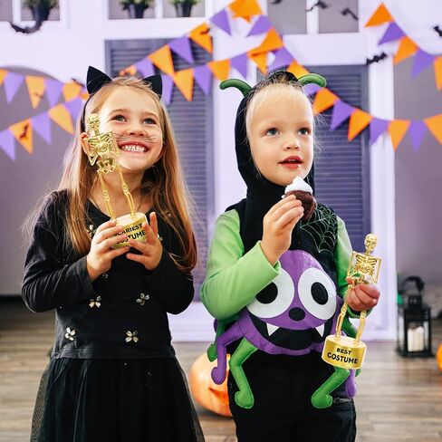 6 جوائز هيكل عظمي لأفضل أزياء الهالوين، وجوائز هدايا لحفلات جمجمة الهالوين، ومستلزمات حفلات الهالوين، وجوائز ألعاب العظام الذهبية، وكأس حدث مسابقة الأزياء، ومكافآت الفصول المدرسية للأطفال (أ) in Kuwait