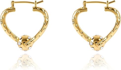Gold Huggie Hoop Earrings for Women, Gold Plated Sun Moon Star Hoop Dangle Earrings, Huggies Hoop Hypoallergenic Earrings Dainty Jewelry for Wife Anniversary Birthday Wedding Gift for Her in Kuwait