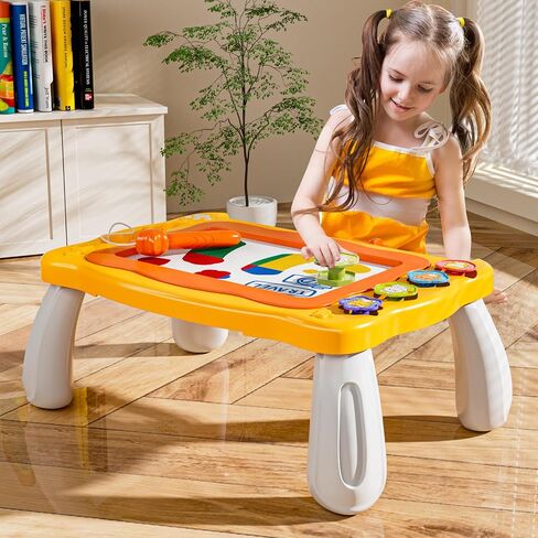 NIPLOOW Magnetic Drawing Board for Toddlers, Writing Painting Magnet Doodle Pad Early Educational Learning Toy for 3 4 5 6 Year Old Kids Boys Girls Birthday Gift in Saudi Arabia