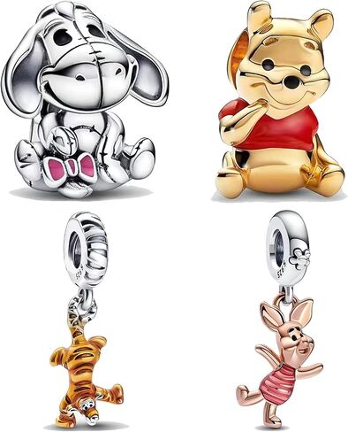 Silver Beads Charms fit Pandora Bracelet, Jewelry Bracelets Charms DIY Jewelry Pendant Set in Saudi Arabia