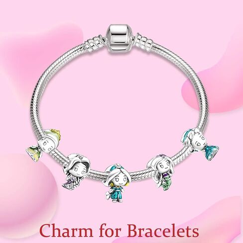 Silver Beads Charms fit Pandora Bracelet, Jewelry Bracelets Charms DIY Jewelry Pendant Set in Saudi Arabia