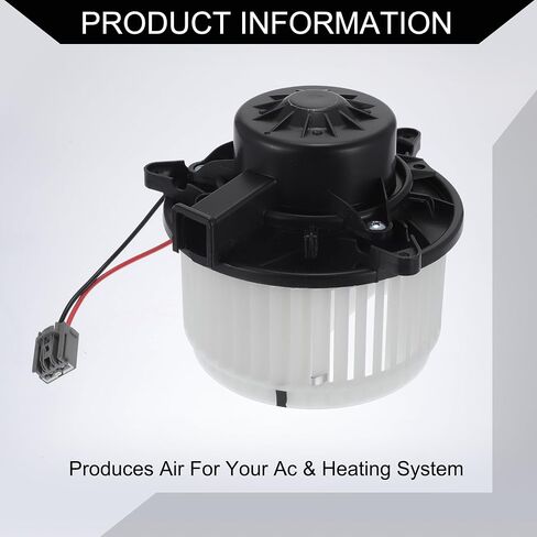 No.22954786 مجموعة محرك سخان منفاخ HVAC لبويك فيرانو/داخلي/بلاستيك معدني متين/ قطعة واحدة أسود وأبيض in Saudi Arabia