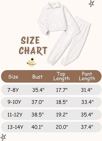 ملابس الفتيات الشتوية الصوفية ربع البريدي الصلبة اللون البلوز مع Sweatpants ملابس الفتيات مجموعة ملابس قطعتين in Kuwait