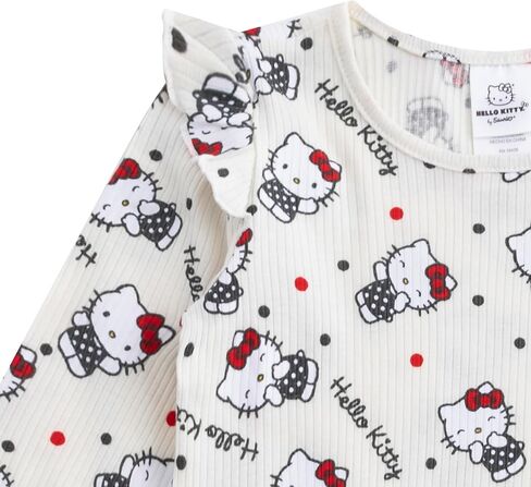 Hello Kitty Sanrio Girls Long Sleeve Shirt, T-shirt, and Pants 4 Pack Set for Big Kids in Saudi Arabia